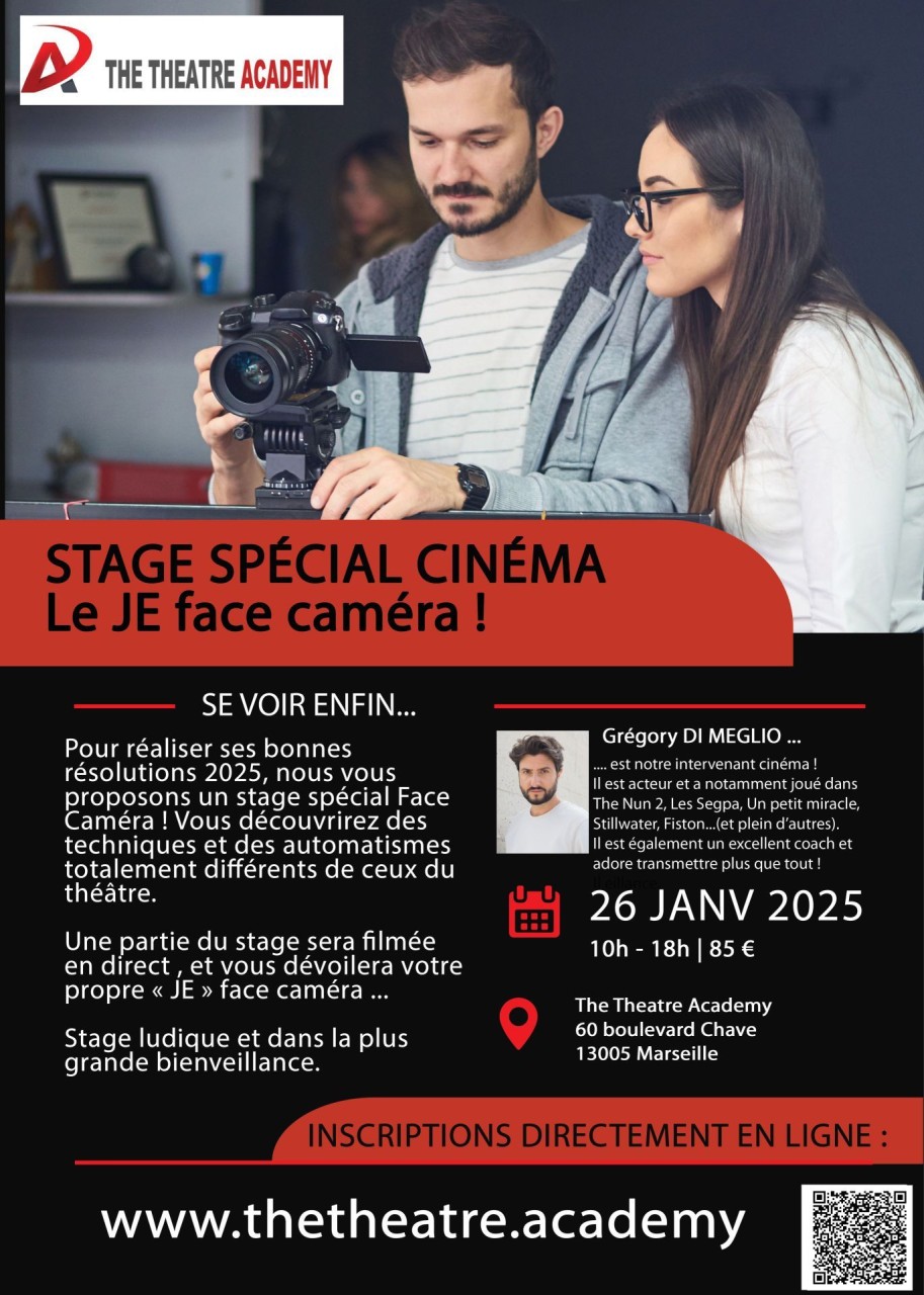 Stage spécial Le JE face caméra | 26.01.2025 | Marseille