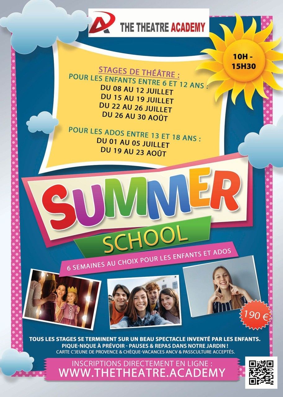 Summer School 2024 : Les Inscriptions Pour Enfants Et Adolescents Sont ...