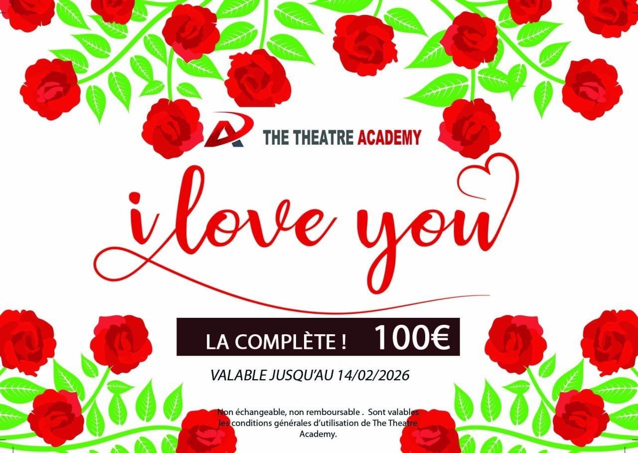 St Valentin : Nos cartes cadeaux spécial stages  - À partir de 12 € !