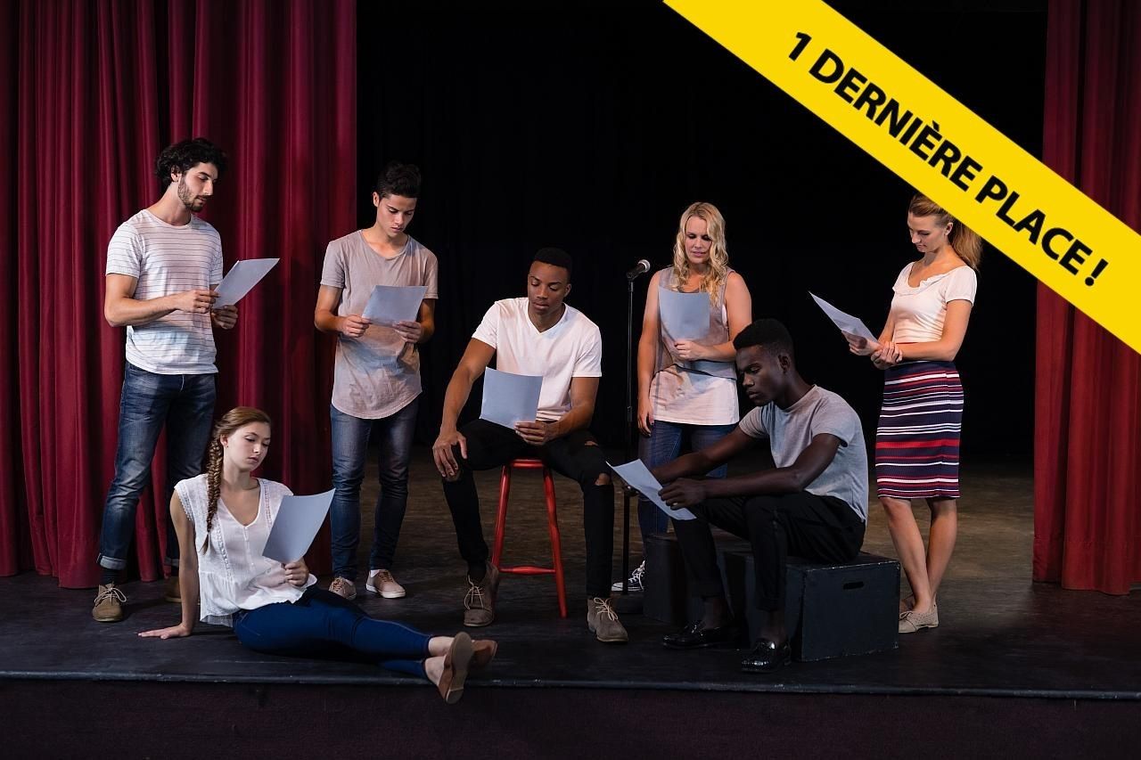 1 dernière place : Cours de théâtre pour adultes | Mardi à 20h | Aix-en-Provence